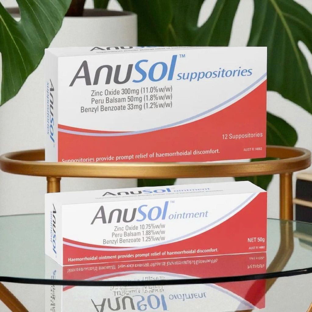 Anusol Ointment 50g dạng bôi ngoài, tiện lợi khi sử dụng