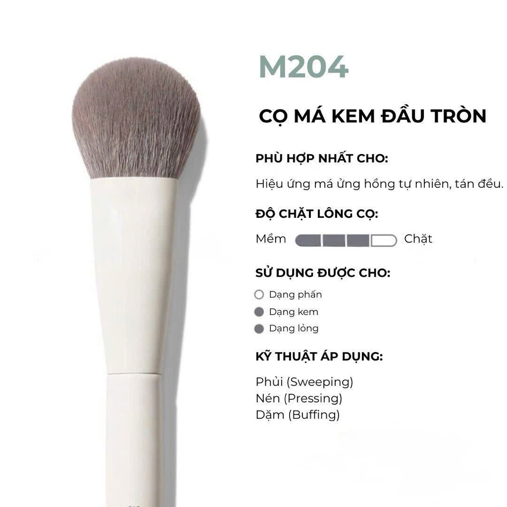 (Bill Us) Cọ Morphe má hồng đầu tròn