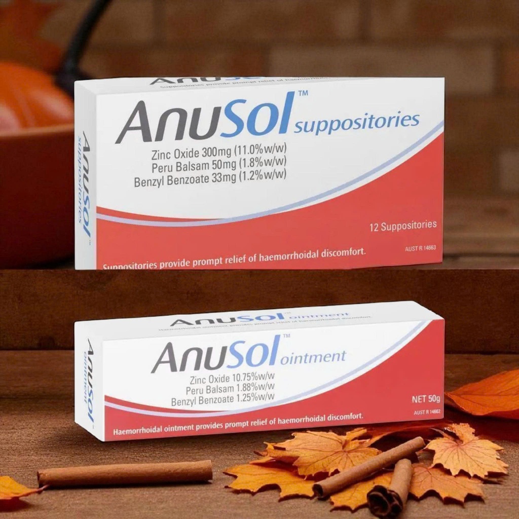 Anusol Ointment 50g giúp làm dịu cảm giác rát ngứa bên ngoài
