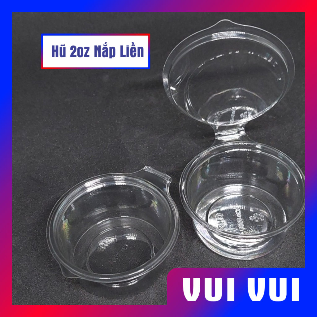 50 Hũ nắp liền 2 oz -4 oz