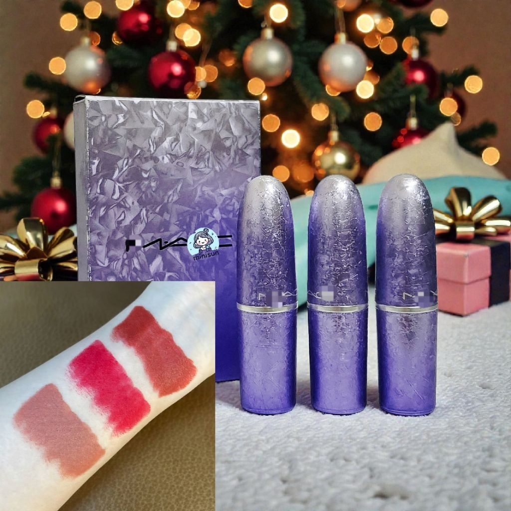 [HỎA TỐC] SET 3 CÂY SON THỎI LÌ M@.C Lipstick Best-sellers Kit