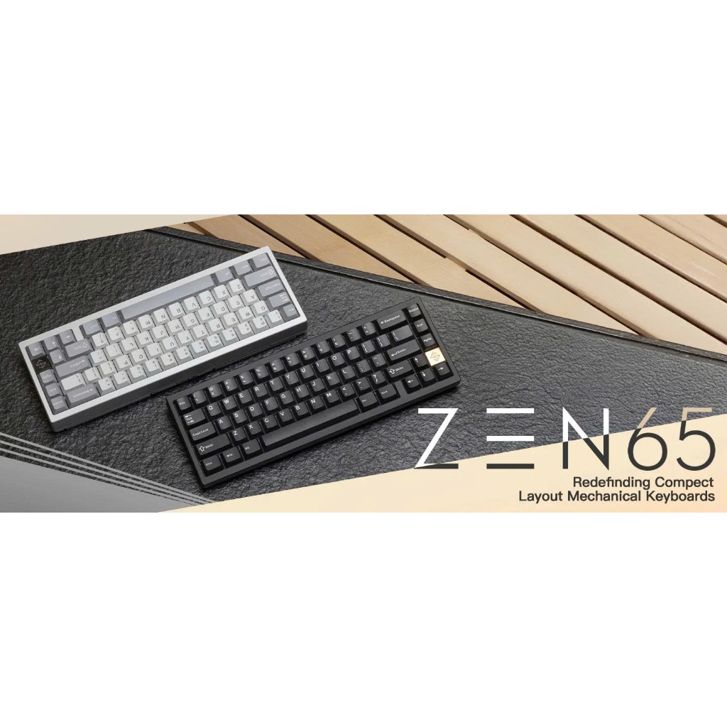 Bàn Phím Cơ Zen65 WOB Edition 1,6mm– Khung Nhôm CNC, Đồng Thau 240g, Gasket Êm, RGB, 3 Chế Độ | BigBuy360 - bigbuy360.vn