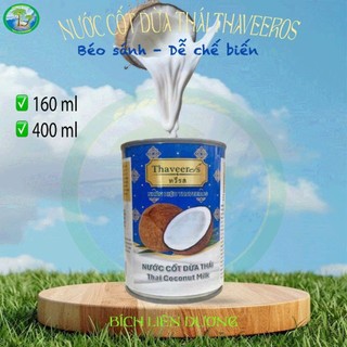 Nước Cốt Dừa Thái Thaveeros (Thai Coconut Milk)