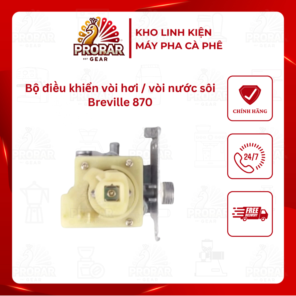Bộ điều khiển vòi hơi / vòi nước sôi Breville 870 - Linh kiện máy pha cà phê Breville 870