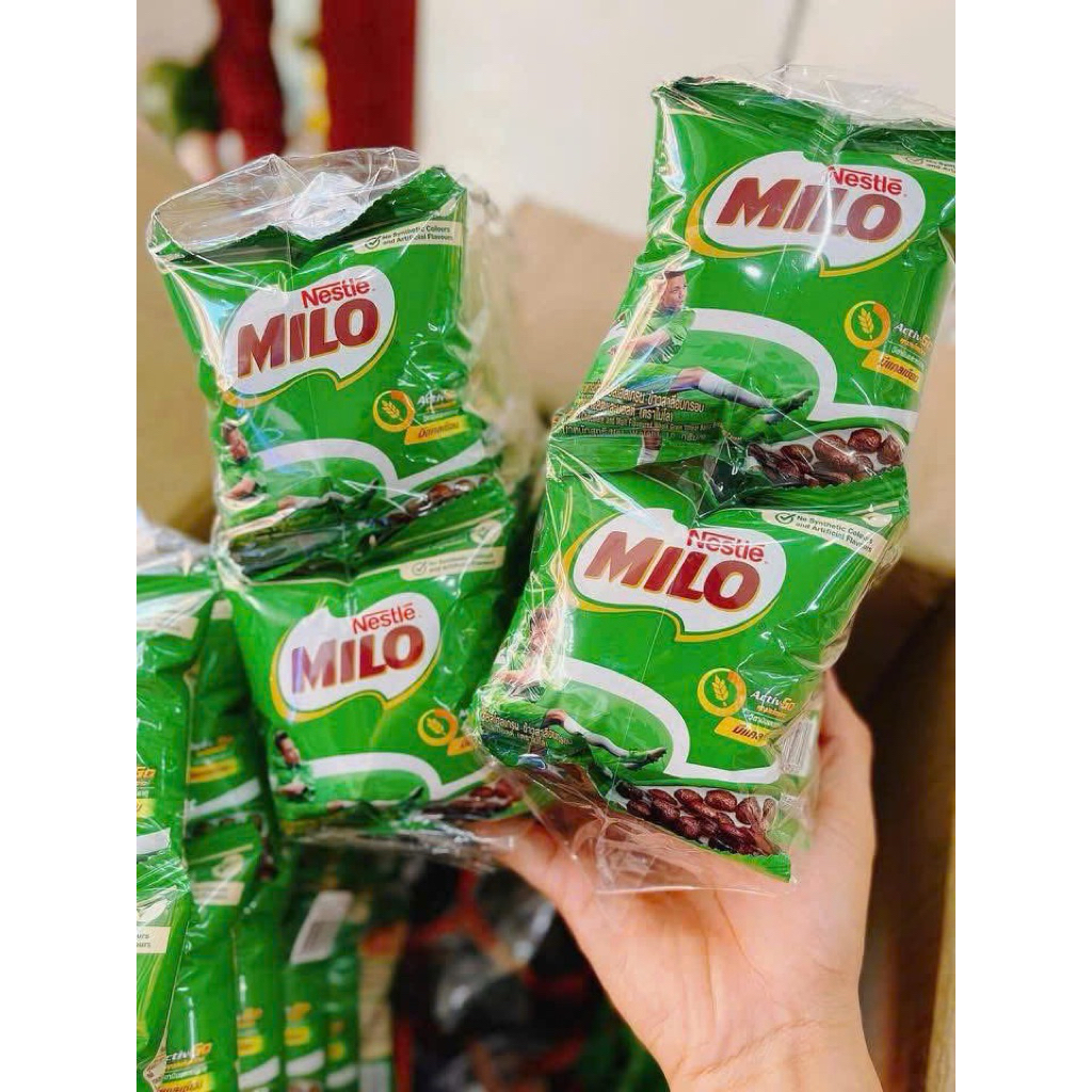 Lốc 12 gói + 1 snack ngũ cốc milo thái lan siêu ngon ăn vặt hot