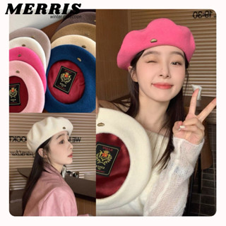   HÀNG CÓ SẴN  M010 - Mũ nồi beret dạ cao cấp lót nhung cho vòng đầu 52-59cm nhiều màu cho nữ phong cách retro Hàn Quốc 