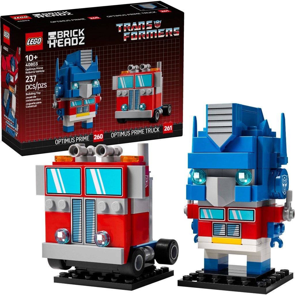 40803 LEGO Brickheadz Optimus Prime Robot & Vehicle - Đồ chơi lắp ráp