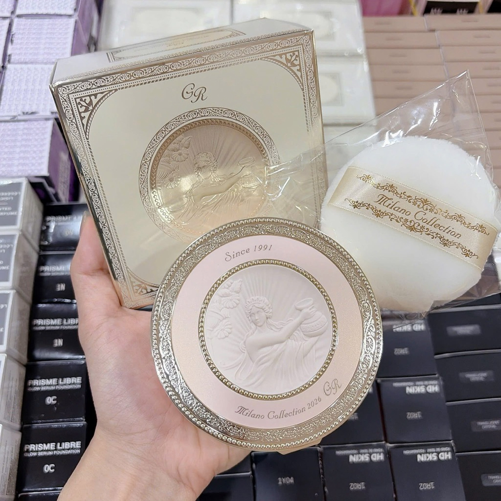 [CHÍNH HÃNG 100%] PHẤN PHỦ NÉN THIÊN THẦN KANEBO MILANO COLLECTION 2026