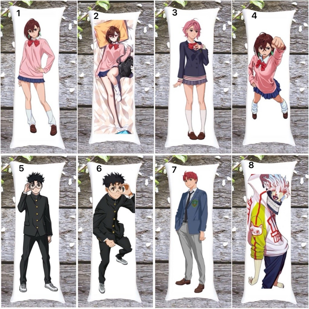Gối hình Dandadan Ayase Momo,Takakura Ken 1m / gối ôm Anime Dandadan Ayase Momo,Takakura Ken