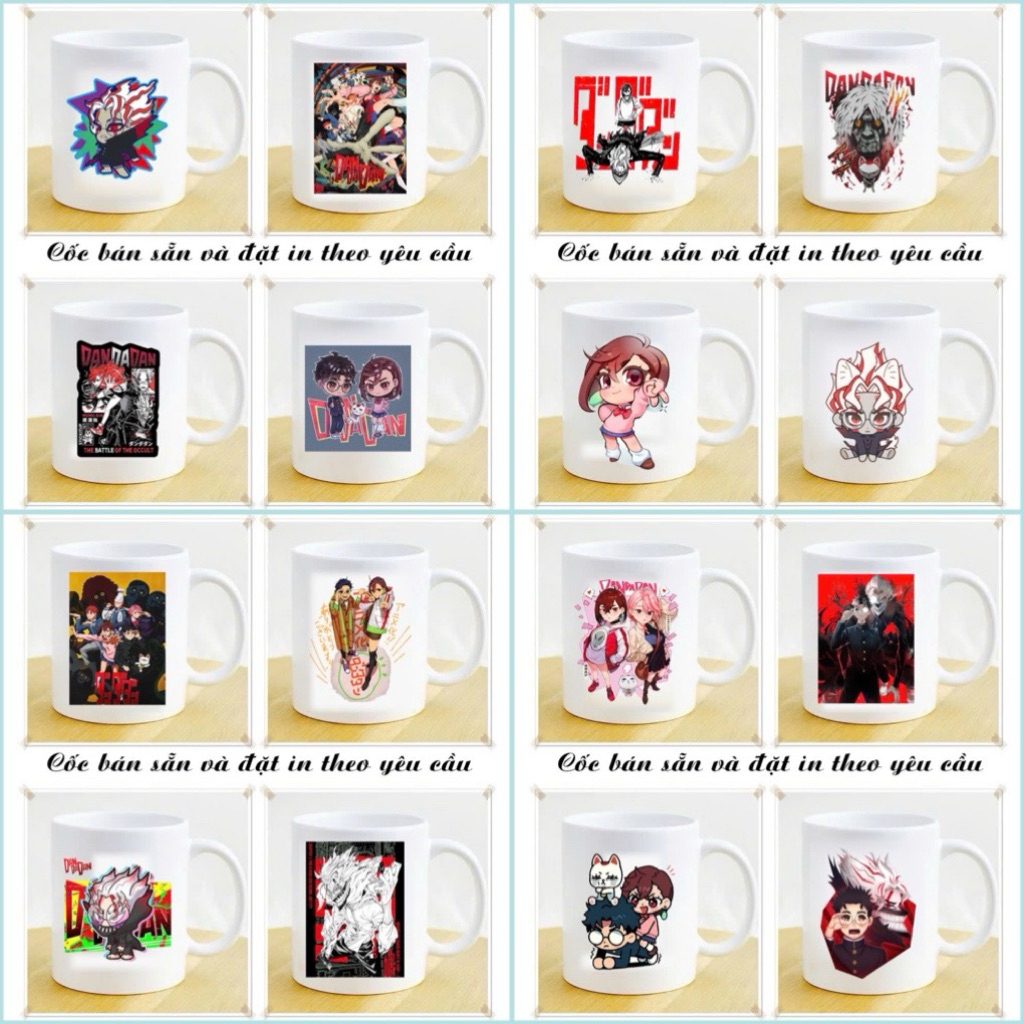 Ly anime Dandadan Ayase Momo,Takakura Ken / cố sứ hình Dandadan Ayase Momo,Takakura Ken