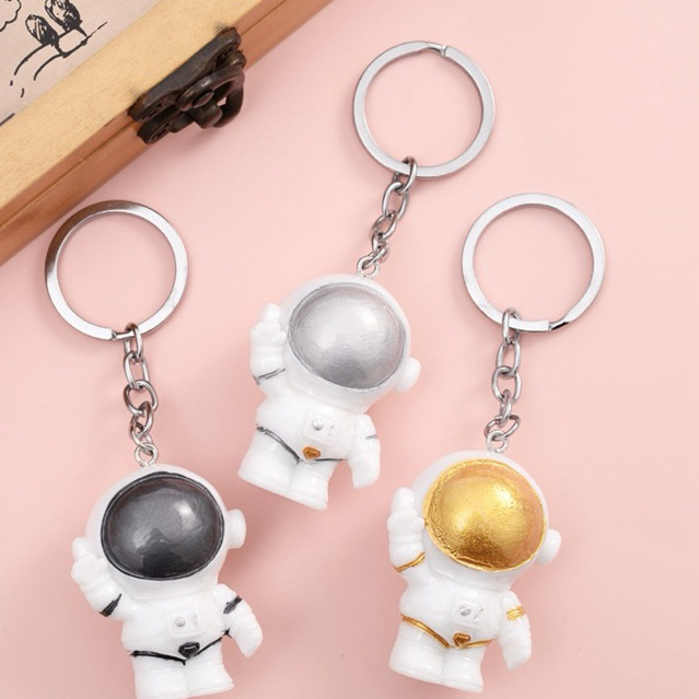 Móc khoá nhựa cứng phi hành gia | Chanchan - VPP & Phụ Kiện