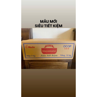 MEJE -MẪU MỚI Siêu tiết kiêm: COMBO 4 sốt Mayonnaise loại 3kg