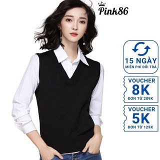  Áo gile nữ áo len gile nữ công sở xinh xắn 
