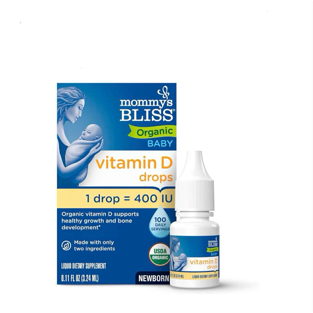 ( Nội địa Mỹ, đủ bill) thực phẩm bảo bệ sức khoẻ Mommy Bliss Vitamin D3