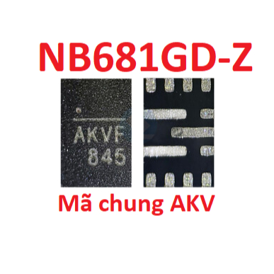 [N16] NB681GD-Z NB681GD 681 AKV ic nguồn trên bo mạch - Mới nguyên bản - Original NEW
