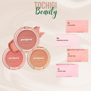  Phấn Má Hồng Peripera Pure Blushed Sunshine Cheek Pastel 