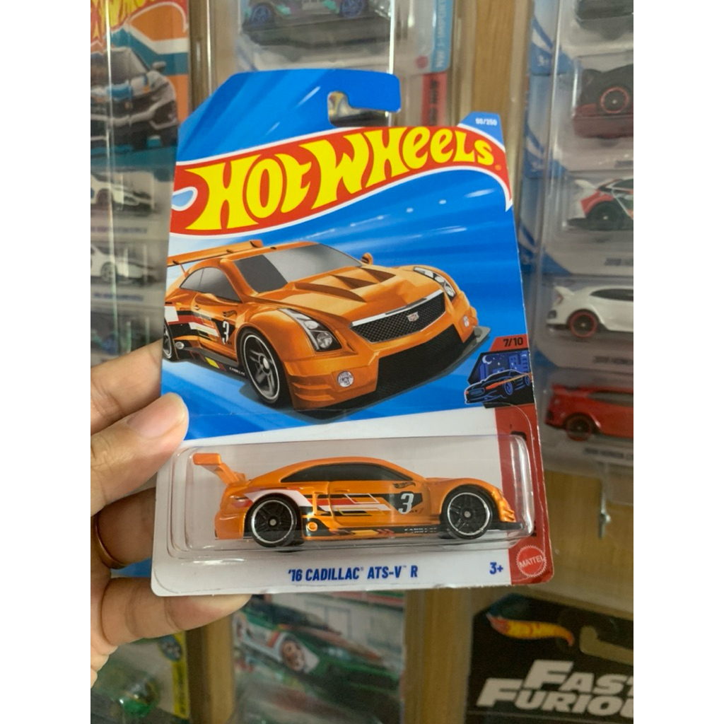 Xe Mô Hình Hot Wheels 16 CADILLAC ATS-V R