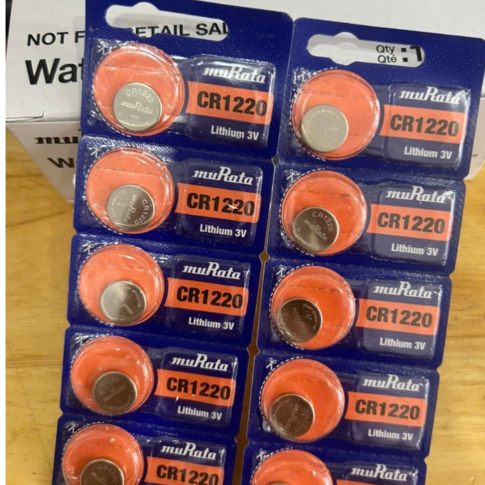 Viên pin 1220 Maxell dùng để thay điều khiển điều hoà, điều khiển cửa cuốn CR1220