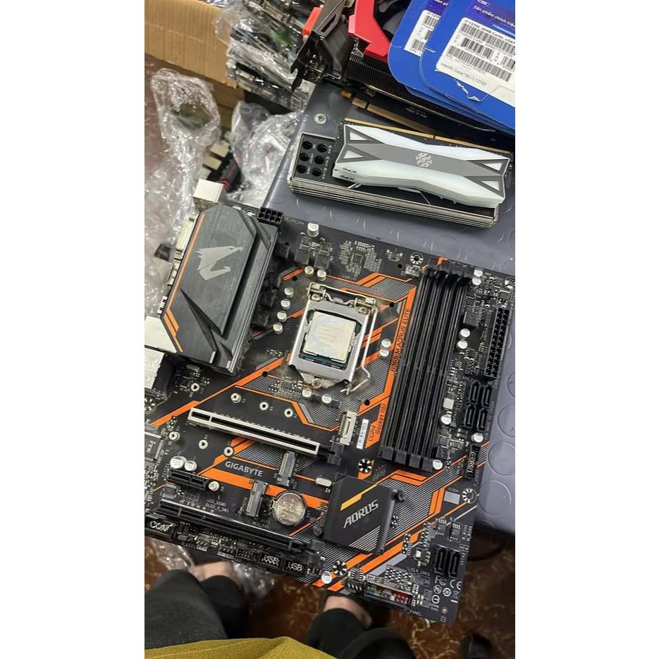 MAIN GIGA B365 AORUS SOCKET 1151V2 SIÊU ĐẸP