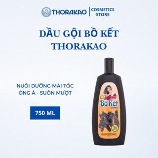  Dầu Gội Bồ Kết THORAKAO Chính Hãng Dưỡng Tóc Đen Bóng Suôn Mượt Óng Ả 750ML 400ML 
