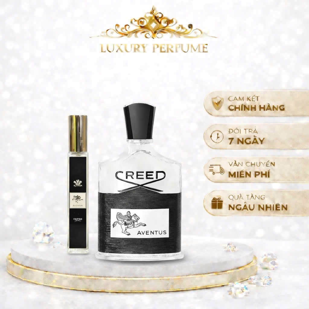 Nước hoa nam Aventus chiết 10ml, thơm lâu, mạnh mẽ Kilian Perfume