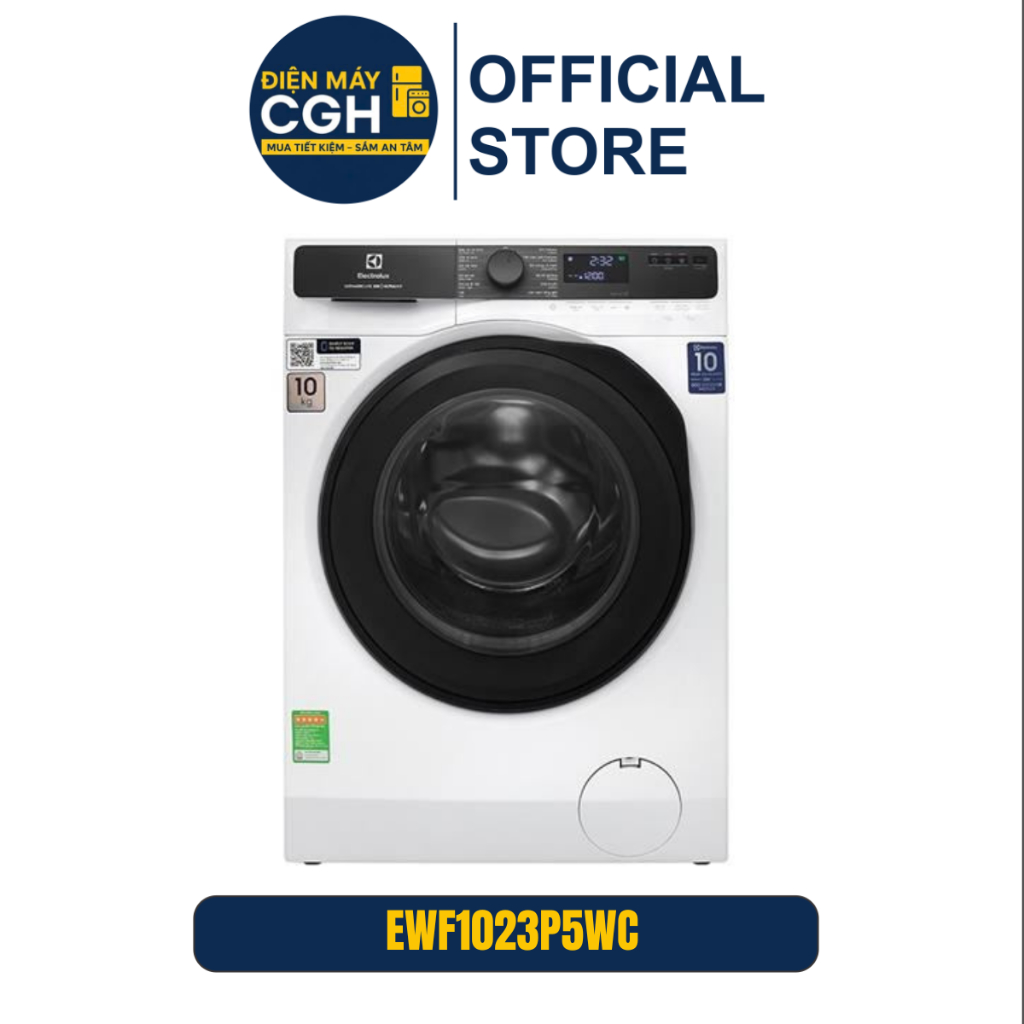 Máy giặt Electrolux UltimateCare 500 Inverter 10 kg EWF1023P5WC