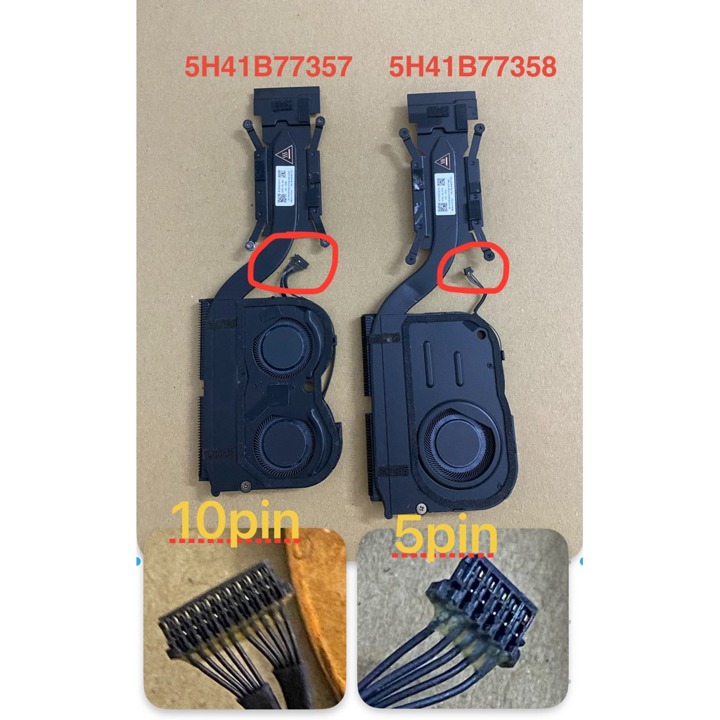 Quạt tản nhiệt laptop ThinkPad X13 Gen 4 X13 Yoga Gen 4 FRU 5H41B77357