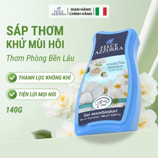  Sáp Thơm Phòng Felce Azzurra Hương Nước Hoa Cao Cấp Khử Mùi Phòng Ngủ Tủ Quần Áo Nhà Vệ Sinh 140g 