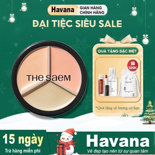  Che Khuyết Điểm Triệt Sắc The SAEM Cover Perfection Triple Pot Concealer 4.5g 