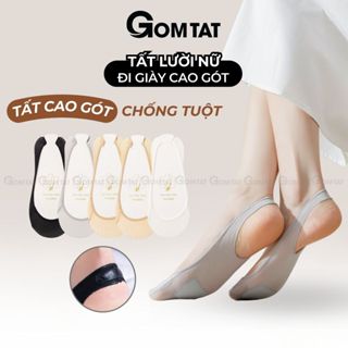   FLASHSALE  Tất vớ lười nữ đi giày cao gót GOMTAT chất liệu cotton êm chân hút ẩm thoáng khí - CAOGOT-SUX-19218-1DOI 