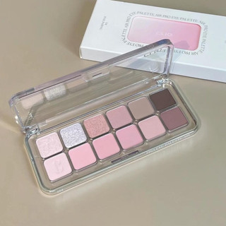  Bảng Phấn Mắt Clio 12 Ô CLIO PRO EYE PALATTE AIR Màu 04 Pink Pairing 