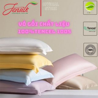  Siêu Phẩm Vỏ Gối nằm lụa Tencel 100s Cao cấp 50x70 Mềm mát mịn màng nhiều màu trẻ trung,sang trọng 