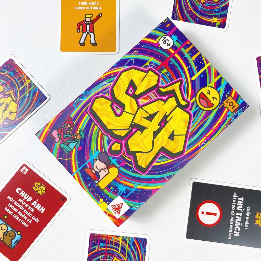 Board game thẻ bài SẬP Foxi 16+ (Mêm và Các Loại)