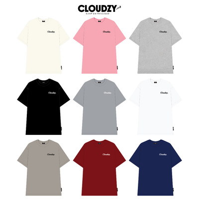 Áo thun local brand CLOUDZY basic 100% cotton 250GSM dày dặn áo cơ bản áo phông unisex thời trang nam nữ OVER CORE