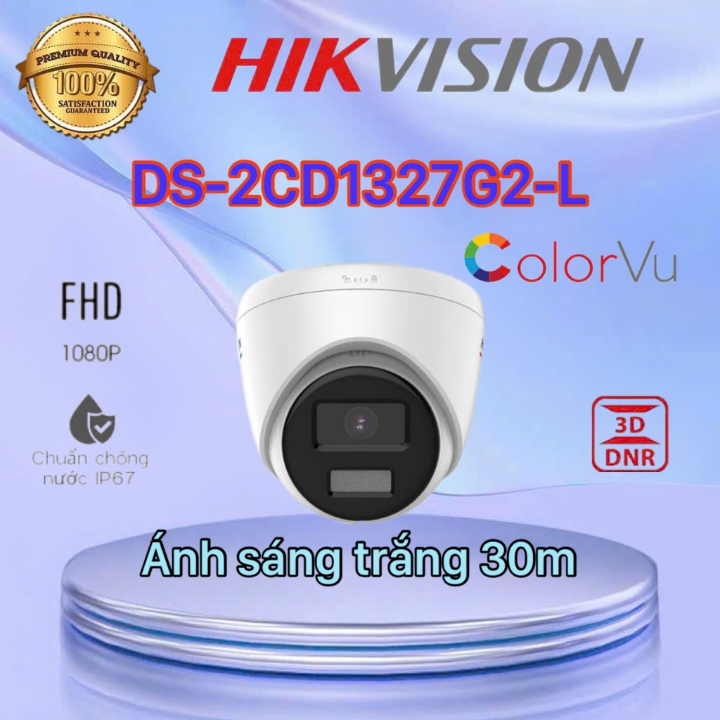 Camera IP Dome 2MP HIKVISION DS-2CD1327G2-L