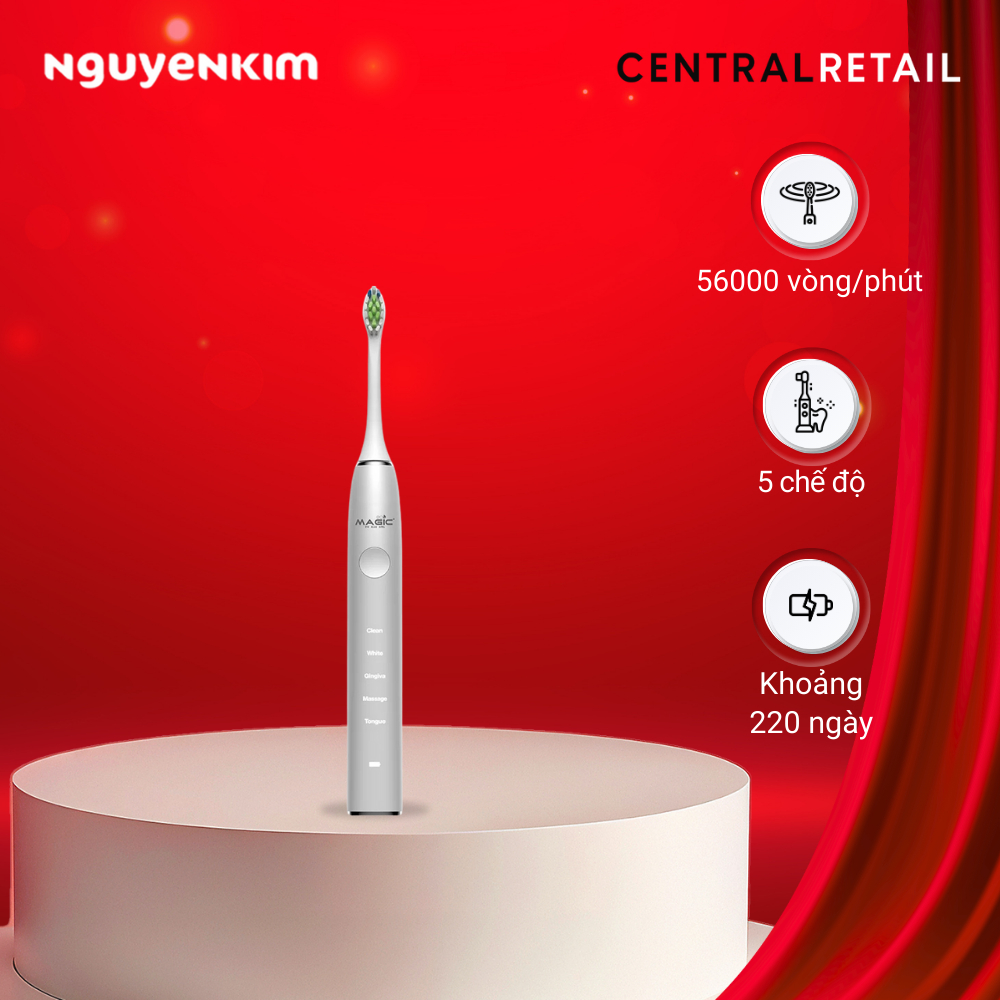 Bàn chải đánh răng điện Magic Eco Pro 50