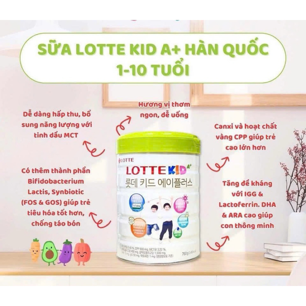 sữa LOTTE KID A+