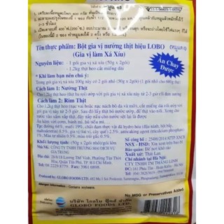 Combo Xá xíu Thái ướp thịt Lobo
