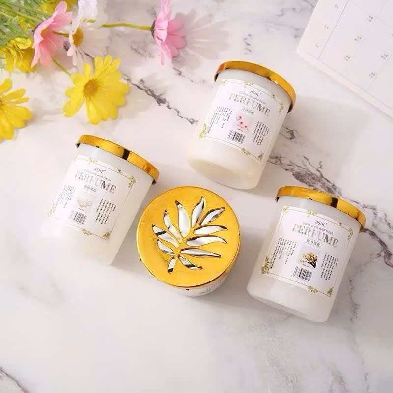 Sáp Thơm Phòng, Sáp Khử Mùi Xe Hơi Lọ Khử Mùi Nhà Vệ Sinh Perfume