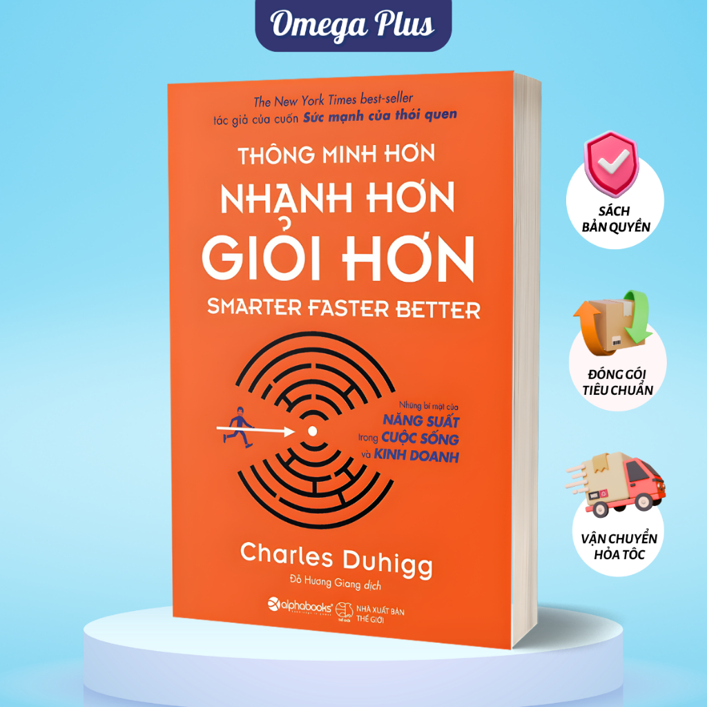 Sách Thông Minh Hơn, Nhanh Hơn, Giỏi Hơn (Alpha Books)
