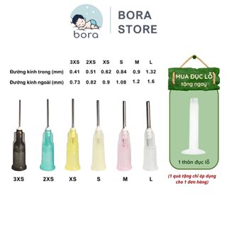  Đục lỗ núm ti bình sữa cho bé dùng mọi loại núm ti 