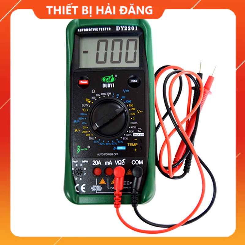 Đồng hồ vạn năng 500-10000 vòng/phút Đồng hồ đo nhiệt độ góc