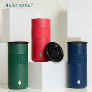   Elemental chính hãng - Thương hiệu Mỹ  Ly giữ nhiệt Elemental Artisan 480ml inox 304 nắp sứ 