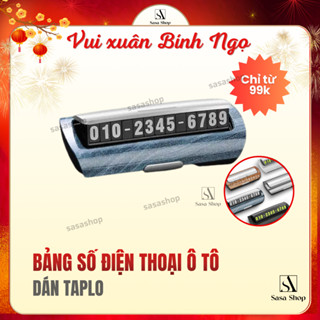 Bảng số điện thoại ô tô dán taplo khi đỗ xe, Bảng Số Điện Thoại Ô Tô Khi Dừng Đỗ