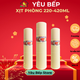  Combo 3 chai nước hoa xịt thơm phòng lưu hương lâu 440ml - 220ml  Chai xịt thơm phòng khử mùi hương Enchanteur 