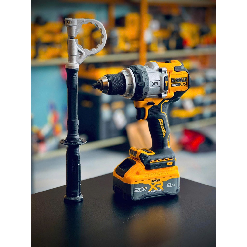 Máy khoan rút lõi pin 20V Dewalt DCD1007 lực siết 169Nm mạnh mẽ