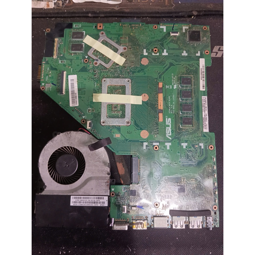 Main Asus X550LD I3 gen4 ram on 2gb