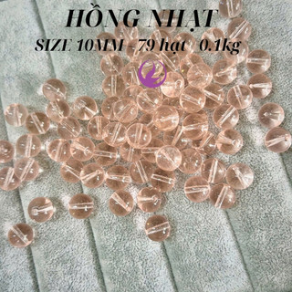 [ Sỉ từ 220k.1kg] Hạt Pha Lê Thủy Tinh ( Đá Nhân Tạo ) Làm Rèm Cửa Vòng Tay Trang Sức 1 Bịch 100g