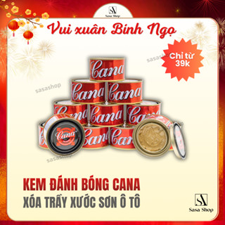  Kem Đánh Bóng Xóa Trầy Xước Sơn Ô tô - Xe Máy Cana Car Cream 100g - 220g 