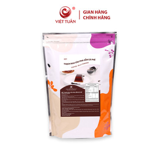 Bột Thạch Rau Câu Pha Sẵn Cà Phê Việt Tuấn 1kg - Tiện dụng pha sẵn không cần nấu